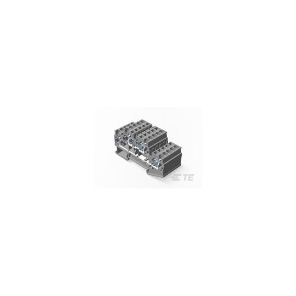 Te Connectivity Terminal Block, 30 A, 600 V AC, 10 AWG 2271580-1 - main